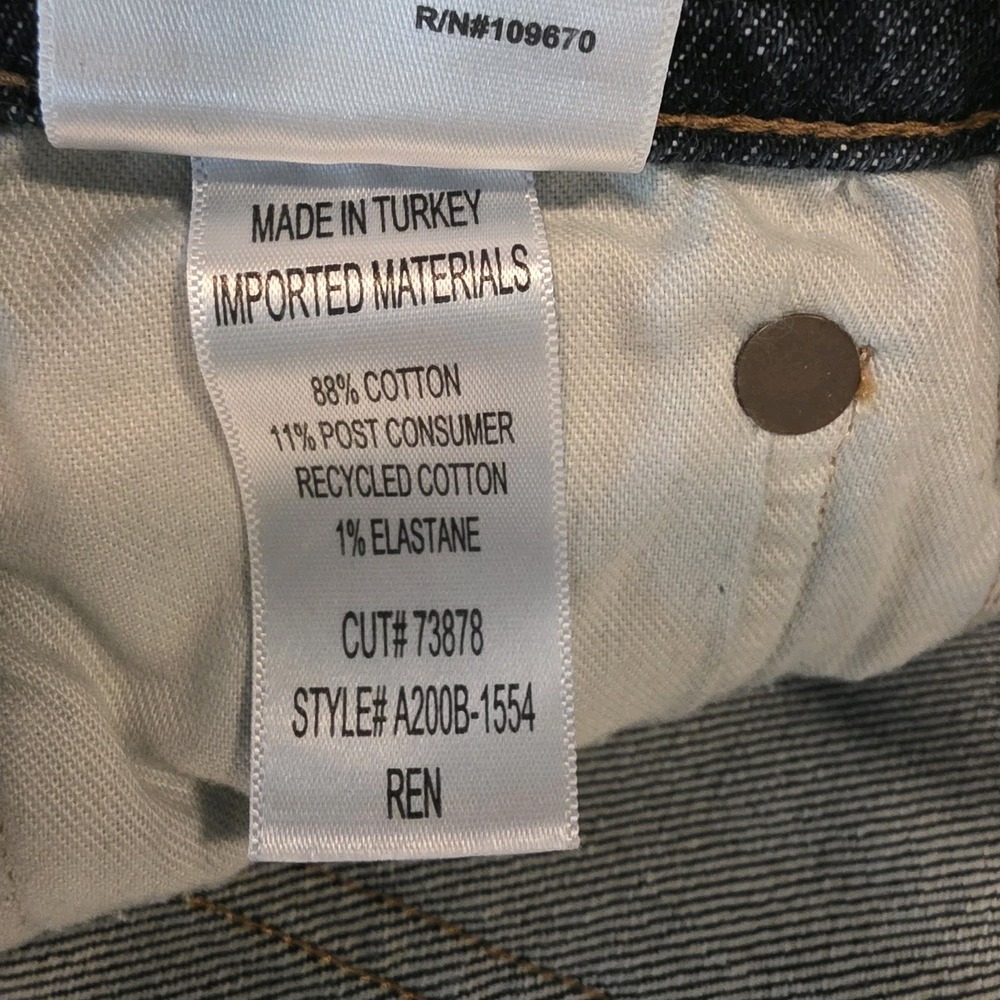 AGOLDE Ren High Rise Wide Leg Jeans Echo Stretch Size 31 EUC 90s Chic MSRP $238 - Picture 8 of 15